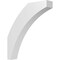 Ekena Millwork 6-in. W x 32-in. D x 36-in. H Thorton Architectural Grade PVC Knee Brace BRCP06X32X36THR - alternate 1